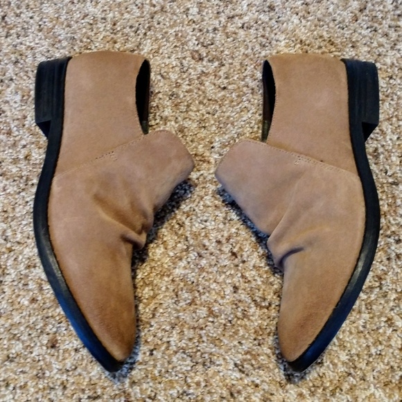 Eileen Fisher Shoes - Eileen Fisher Ale Suede Loafer Brown Slip On Sz 7